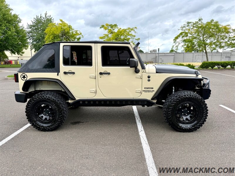 2011 Jeep Wrangler Sport Unlimited Lifted 35s MTs Light Bar Winch   - Photo 8 - Hillsboro, OR 97123