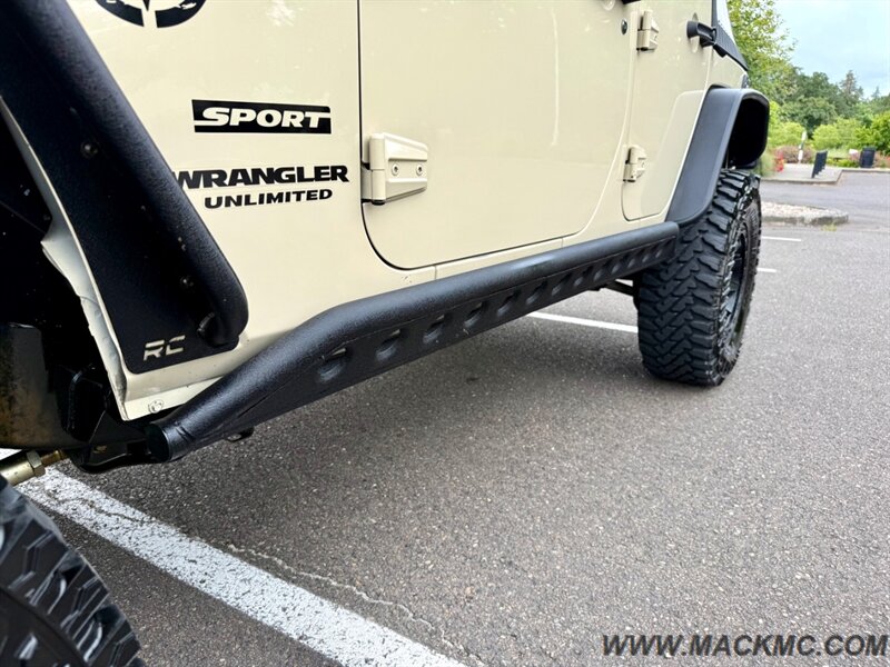 2011 Jeep Wrangler Sport Unlimited Lifted 35s MTs Light Bar Winch   - Photo 29 - Hillsboro, OR 97123