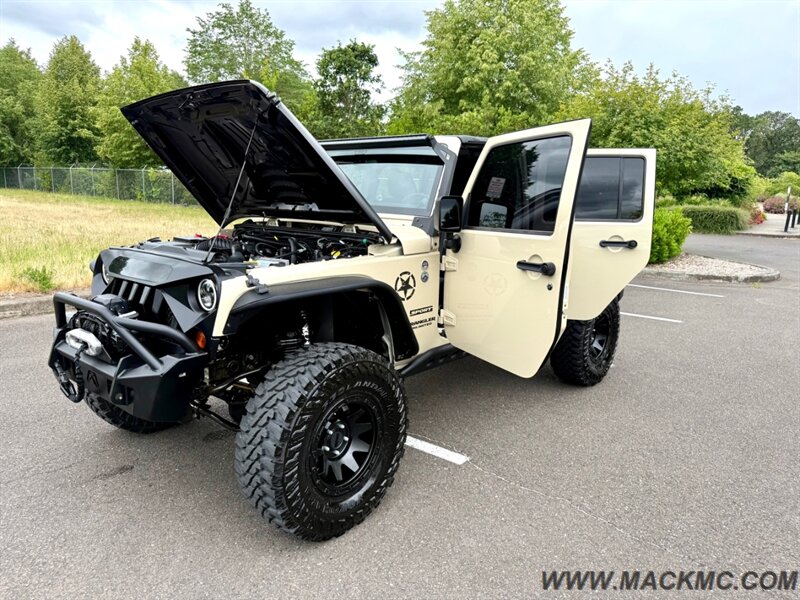 2011 Jeep Wrangler Sport Unlimited Lifted 35s MTs Light Bar Winch   - Photo 35 - Hillsboro, OR 97123