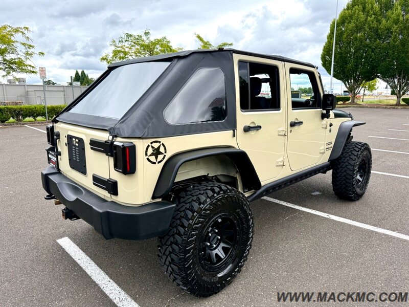 2011 Jeep Wrangler Sport Unlimited Lifted 35s MTs Light Bar Winch   - Photo 9 - Hillsboro, OR 97123