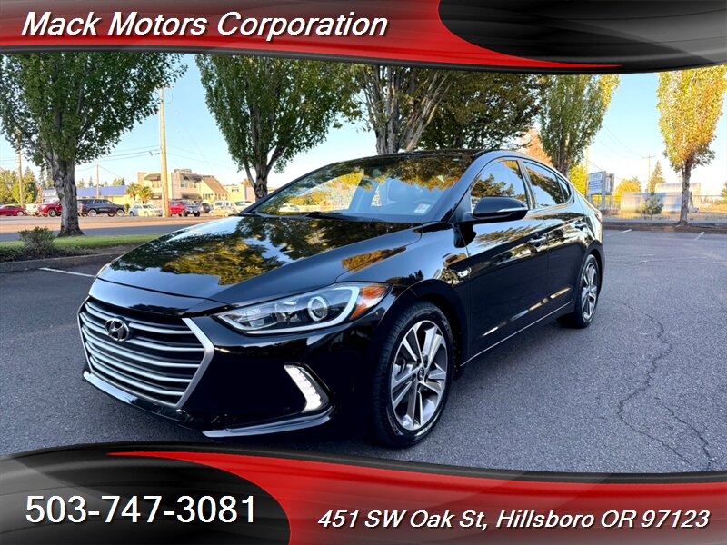 2017 Hyundai ELANTRA Limited Leather back Up Camera New Tires   - Photo 1 - Hillsboro, OR 97123
