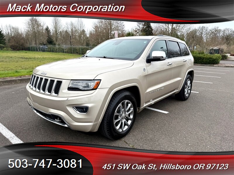 2014 Jeep Grand Cherokee Overland 62k low Miles Hemi V8 AWD   - Photo 1 - Hillsboro, OR 97123