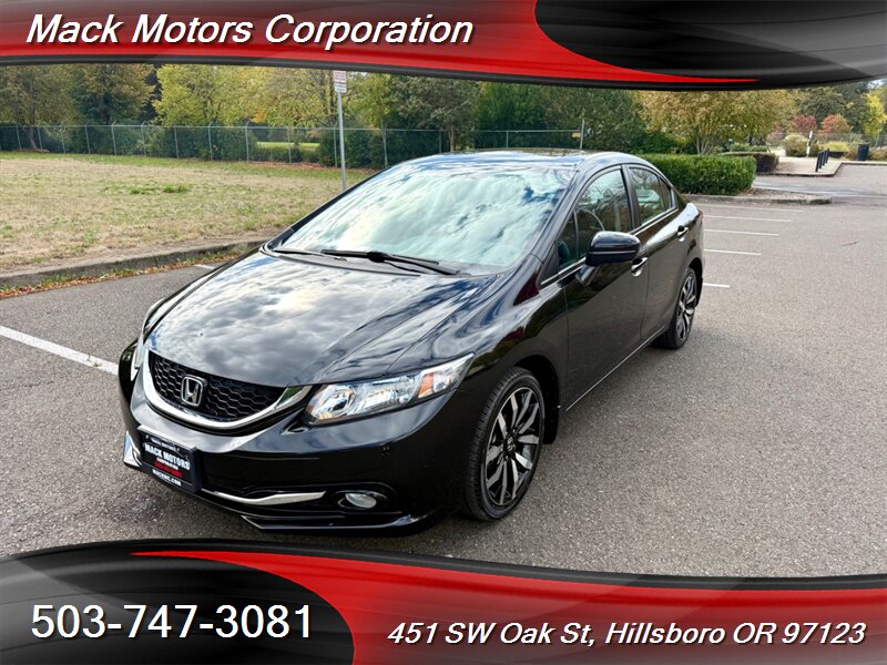 2014 Honda Civic EX-L 1-Owner 68K Low Miles Back Up Camera   - Photo 1 - Hillsboro, OR 97123
