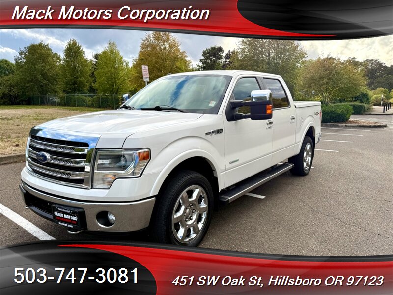 2014 Ford F-150 Lariat Crew Cab 4x4 Pano Roof   - Photo 1 - Hillsboro, OR 97123