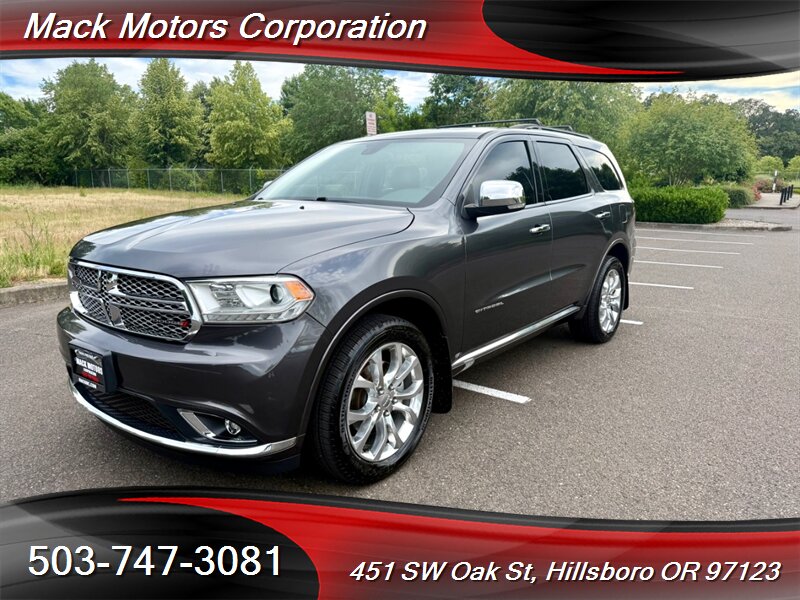 2016 Dodge Durango Citadel 3rd Row DVD AWD - Photo 1 - Hillsboro, OR 97123