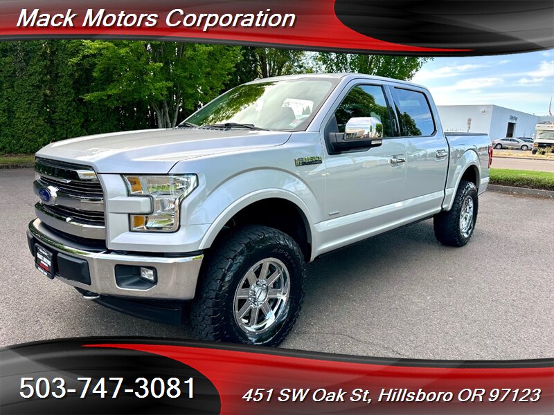 2017 Ford F-150 Lariat Crew Cab Loaded Pano Roof Lifted Premium   - Photo 1 - Hillsboro, OR 97123
