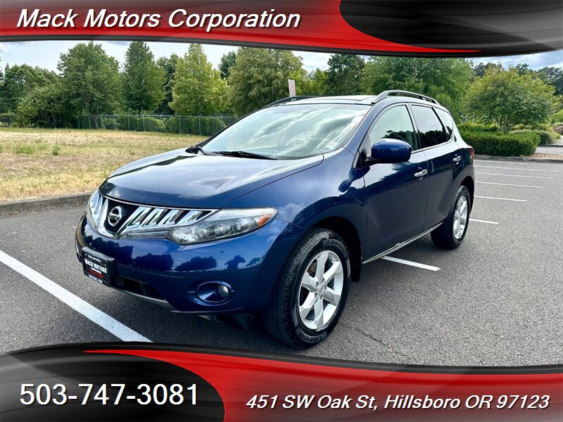 2009 Nissan Murano SL AWD Leather Back-Up camera Navi  