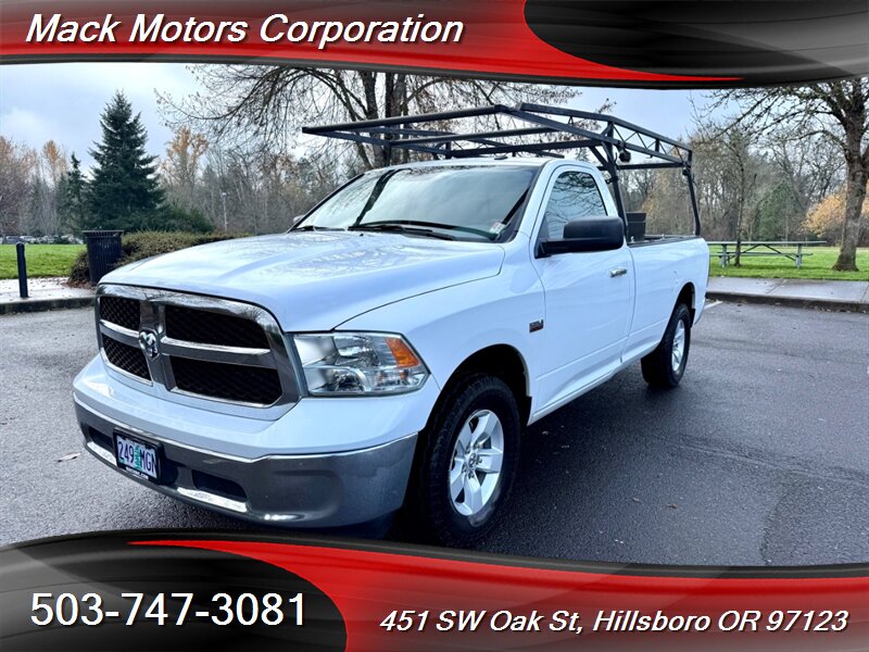 2017 RAM 1500 SLT v8 Hemi 8FT Long Bed Rack Storage 4x4  