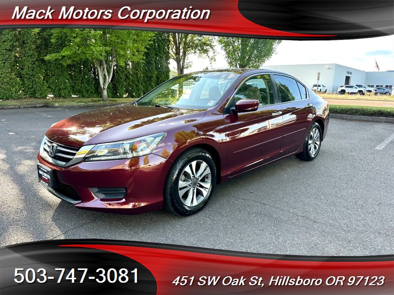 2013 Honda Accord LX 60K Low Miles 2-Owner 36-MPG - Photo 1 - Hillsboro, OR 97123