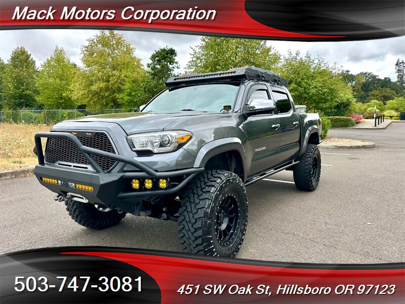 2016 Toyota Tacoma Limited 4x4  Lifted MT,s Bumpers Roof Rack   - Photo 1 - Hillsboro, OR 97123