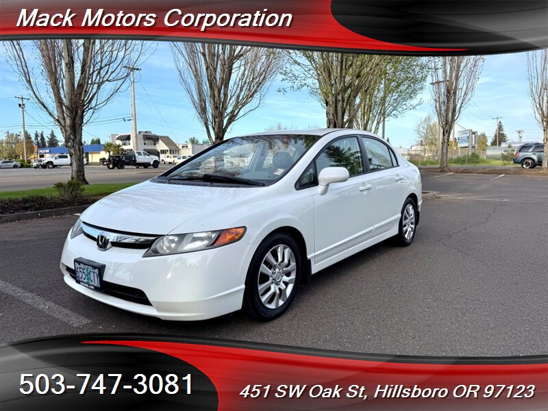 2007 Honda Civic LX Automatic 1 Owner 36MPG   - Photo 1 - Hillsboro, OR 97123