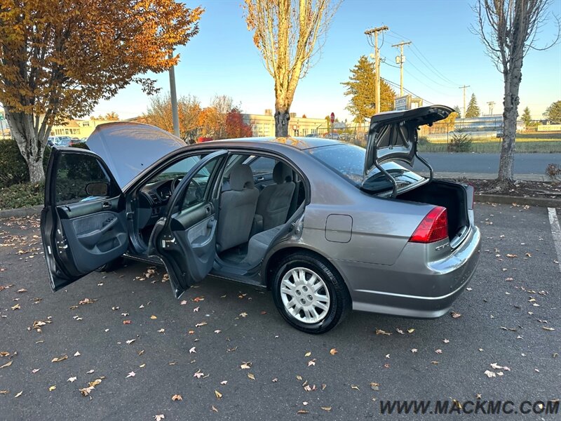 2004 Honda Civic LX 1-Owner Low Miles 34-MPG   - Photo 27 - Hillsboro, OR 97123