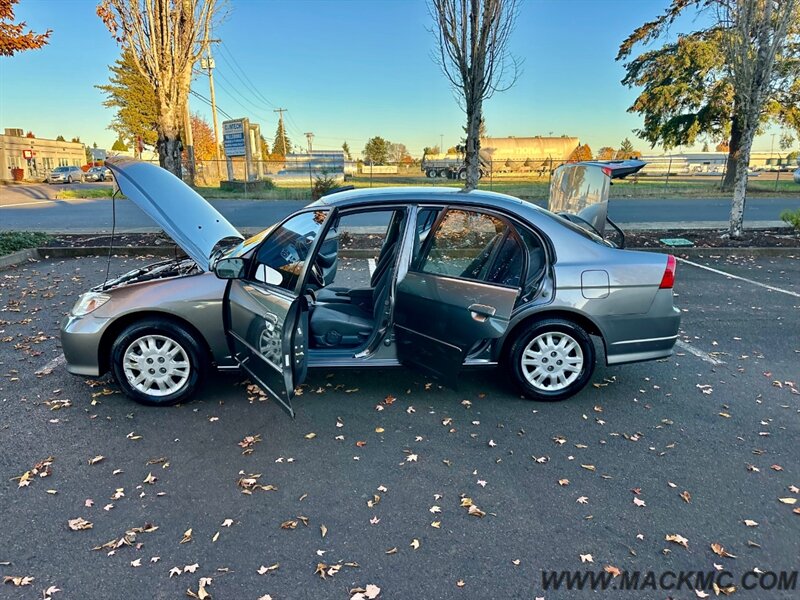 2004 Honda Civic LX 1-Owner Low Miles 34-MPG   - Photo 26 - Hillsboro, OR 97123