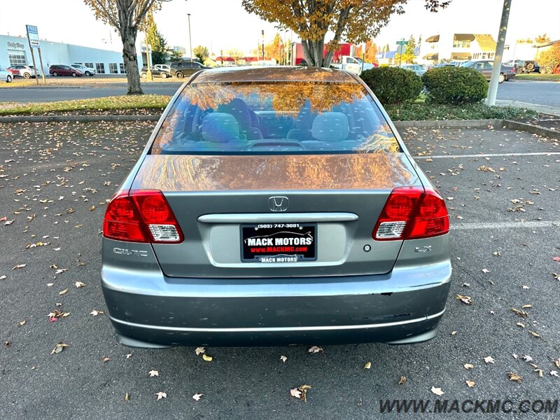 2004 Honda Civic LX 1-Owner Low Miles 34-MPG   - Photo 8 - Hillsboro, OR 97123