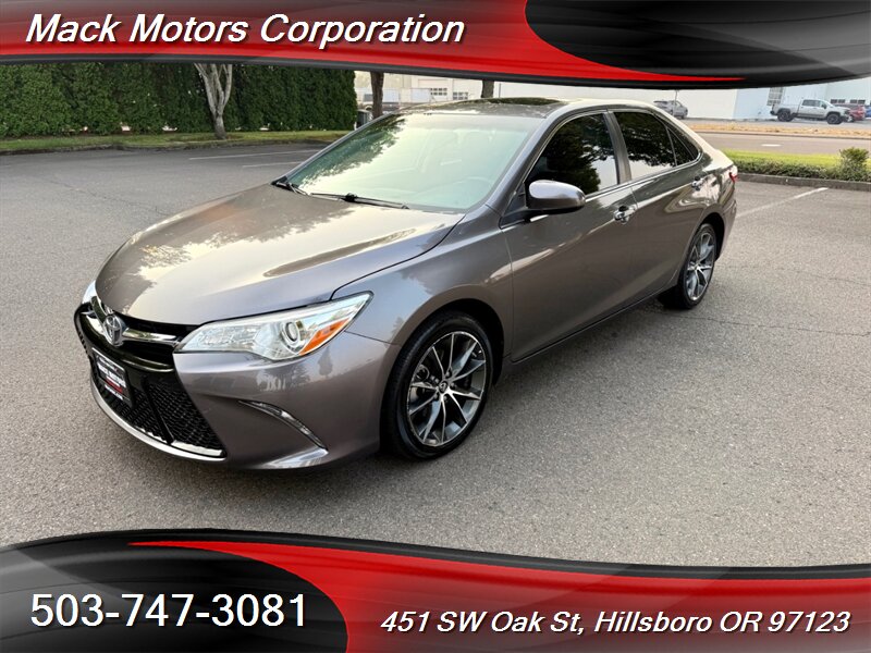 2015 Toyota Camry XSE 1-Owner Leather Moonroof Low Miles  