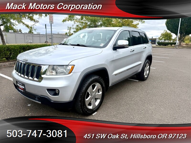 2011 Jeep Grand Cherokee Limited Pano Roof Leather Heated Seats 4X4   - Photo 1 - Hillsboro, OR 97123