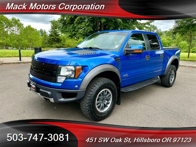 2011 Ford F-150 SVT Raptor Crew Cab 4X4 V8 - Photo 1 - Hillsboro, OR 97123