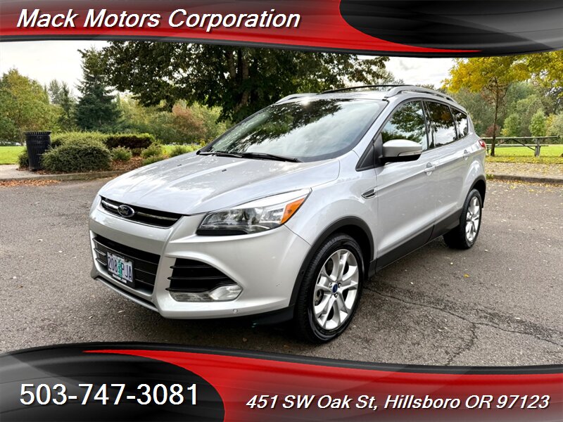 2014 Ford Escape Titanium 71K Low Miles Loaded Leather 28   - Photo 1 - Hillsboro, OR 97123