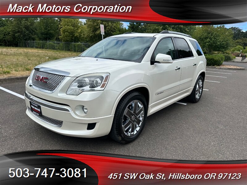 2012 GMC Acadia Denali Dual Roof 3RD Row Seat Back Up camera   - Photo 1 - Hillsboro, OR 97123