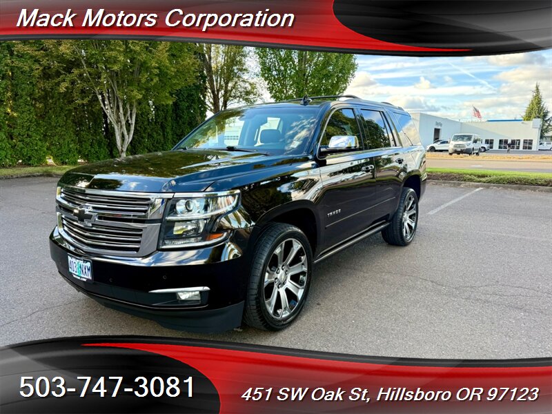 2017 Chevrolet Tahoe Premier Loaded Leather DVD Back Up Camera - Photo 1 - Hillsboro, OR 97123