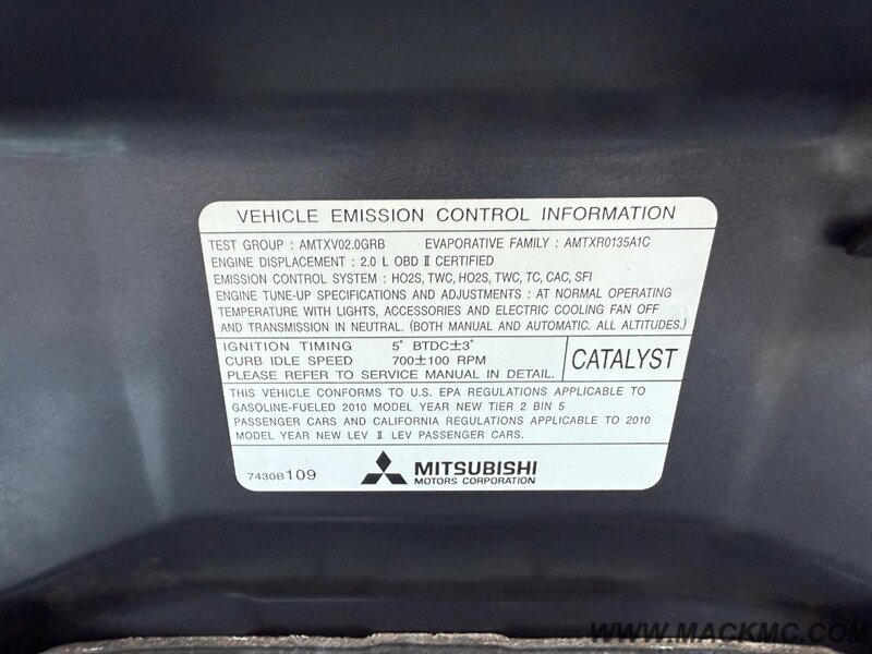 2010 Mitsubishi Lancer Sportback Ralliart RECAROS Paddle Shifters AWD EVOX   - Photo 28 - Hillsboro, OR 97123
