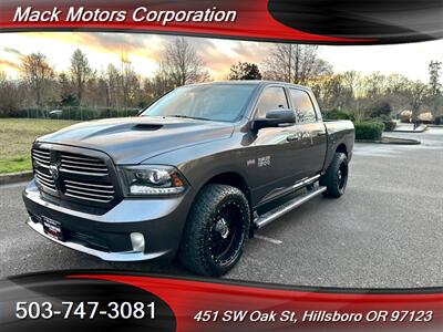 2014 RAM 1500 Sport Laramie Crew Cab Loaded DVD 4x4  