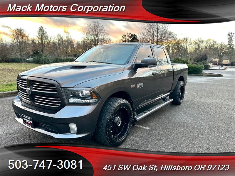 2014 RAM 1500 Sport Laramie Crew Cab Loaded DVD 4x4   - Photo 1 - Hillsboro, OR 97123