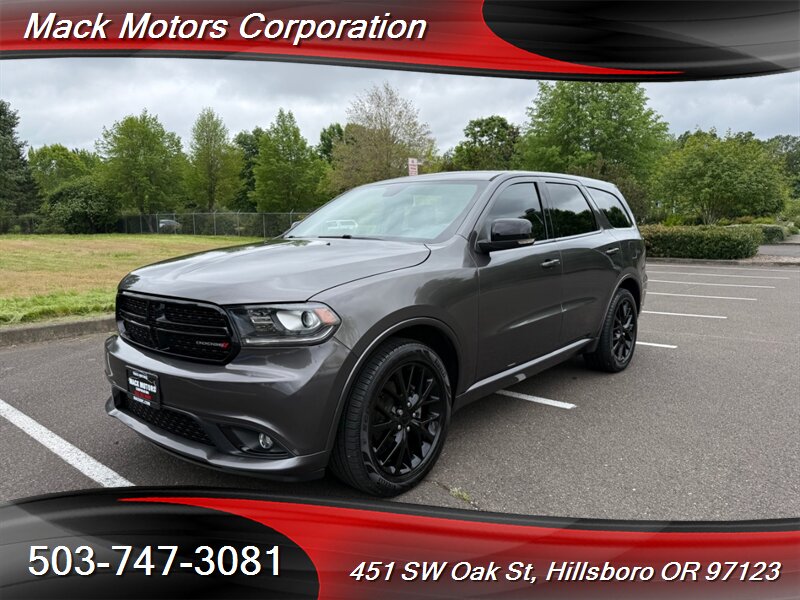2016 Dodge Durango Limited Leather 3RD Row Back Up Cam leather   - Photo 1 - Hillsboro, OR 97123