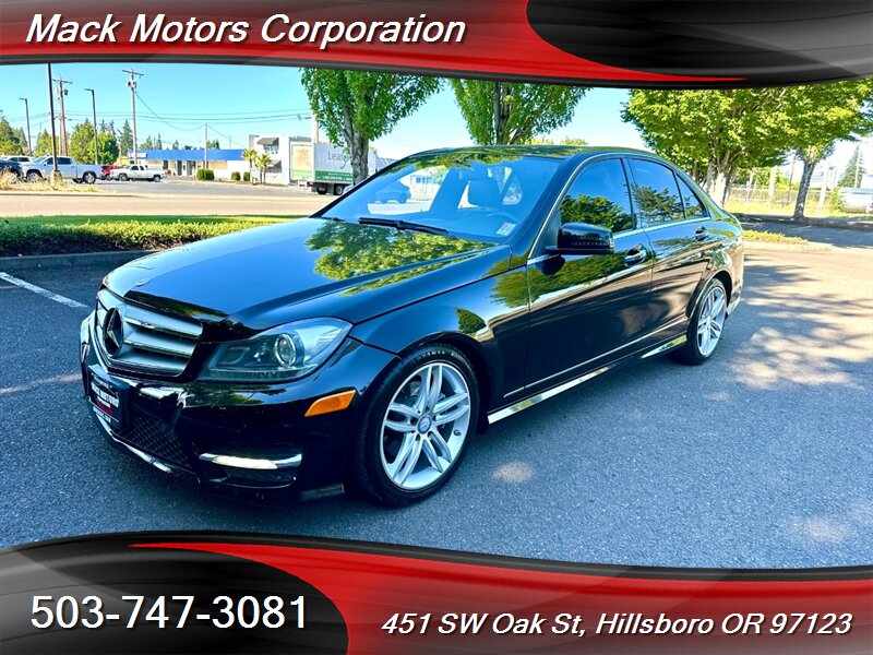 2013 Mercedes-Benz C 250 Sport Heated Seats Black on Black - Photo 1 - Hillsboro, OR 97123