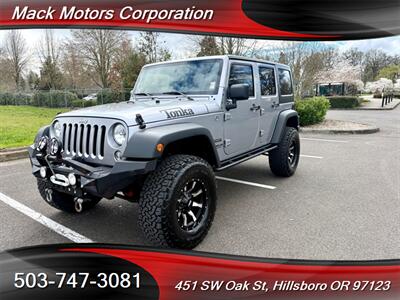 2015 Jeep Wrangler Unlimited Sport 6-Speed Manual Hardtop SUV