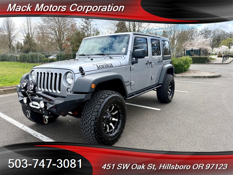 2015 Jeep Wrangler Unlimited Sport 6-Speed Manual Hardtop   - Photo 1 - Hillsboro, OR 97123