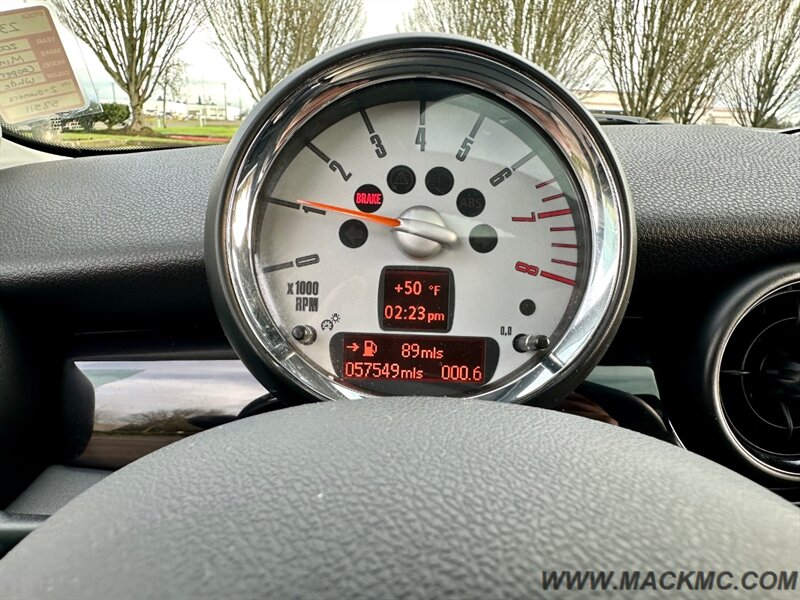 2008 MINI Cooper S S 57K Low Miles 6-Speed Manual Pano Roof 34-MPG   - Photo 12 - Hillsboro, OR 97123