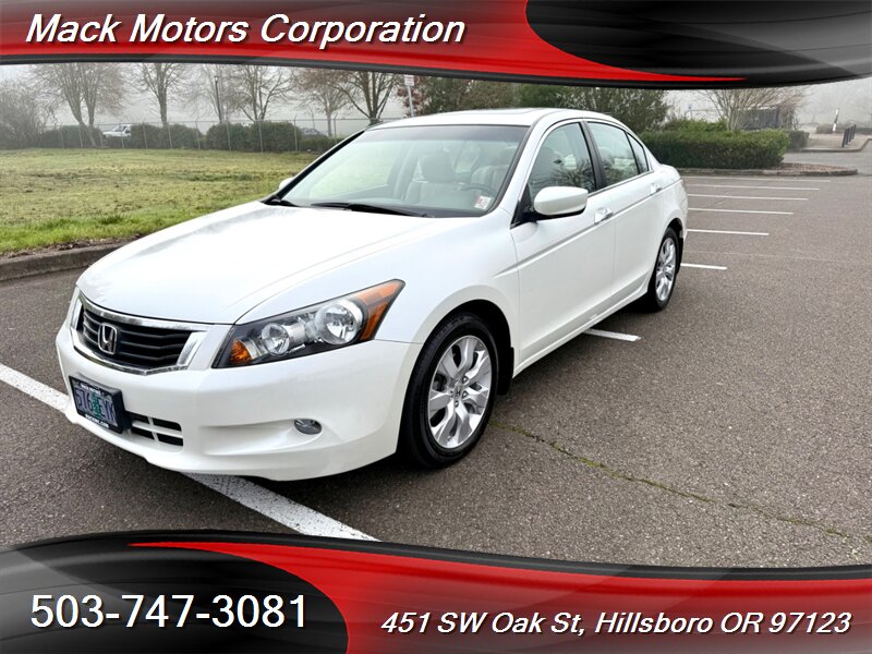 2010 Honda Accord EX-L V6 1-owner Low Miles Leather MoonRoof 29-MPG   - Photo 1 - Hillsboro, OR 97123