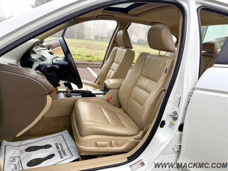 2010 Honda Accord EX-L V6 1-owner Low Miles Leather MoonRoof 29-MPG   - Photo 11 - Hillsboro, OR 97123