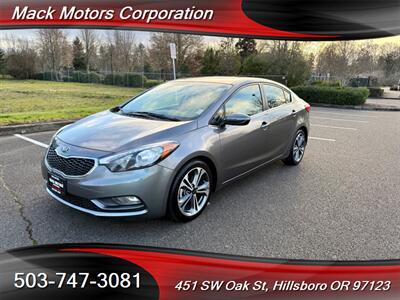 2015 Kia Forte EX Leather Back Up camera 36-MPG Sedan