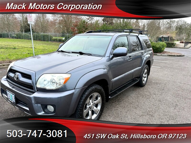 2007 Toyota 4Runner Limited 4x4 Roof Rack Leather Moonroof   - Photo 1 - Hillsboro, OR 97123