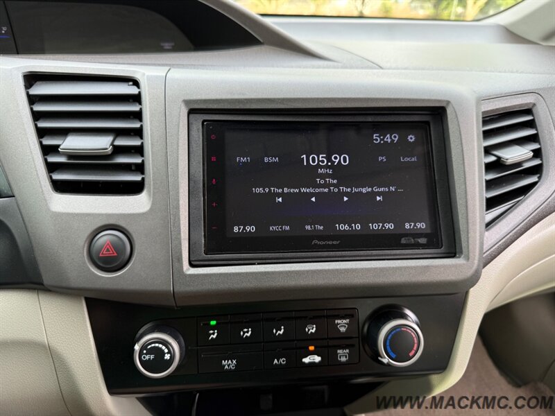 2012 Honda Civic LX Low Miles 2-Owner 39-MPG   - Photo 14 - Hillsboro, OR 97123
