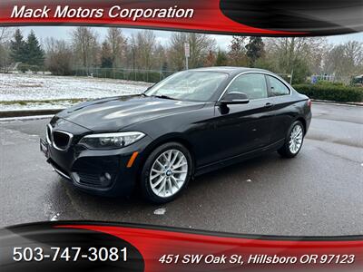 2015 BMW 228i xDrive AutomaticBlk On Blk 2.0 35-MPG  