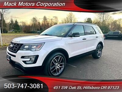 2017 Ford Explorer Sport Loaded Dual Pano Roof Low Miles 3rd Row  