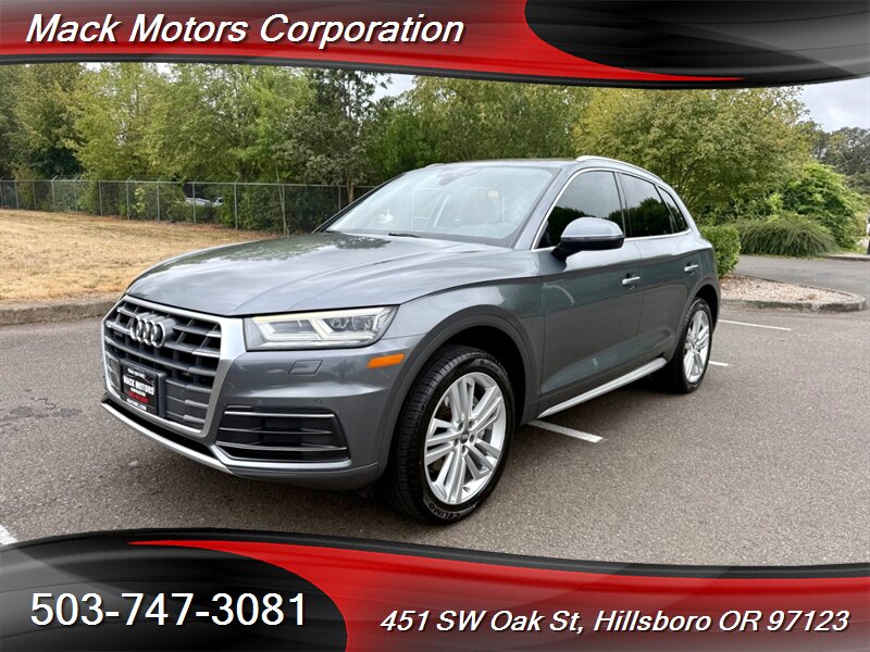 2018 Audi Q5 2.0T quattro Premium Loaded Pano Roof Back Up Cam - Photo 1 - Hillsboro, OR 97123