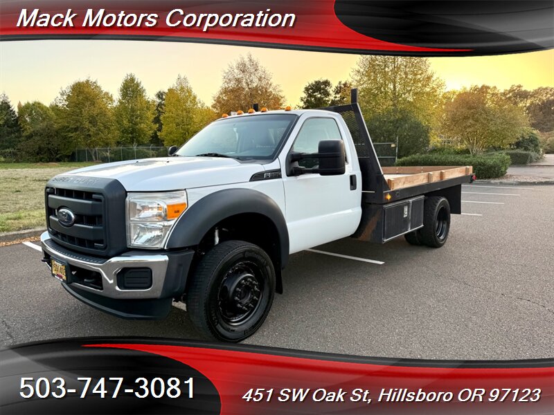 2012 Ford F-550 Super Duty Flat Bed 4x4 6.8L V10 - Photo 1 - Hillsboro, OR 97123