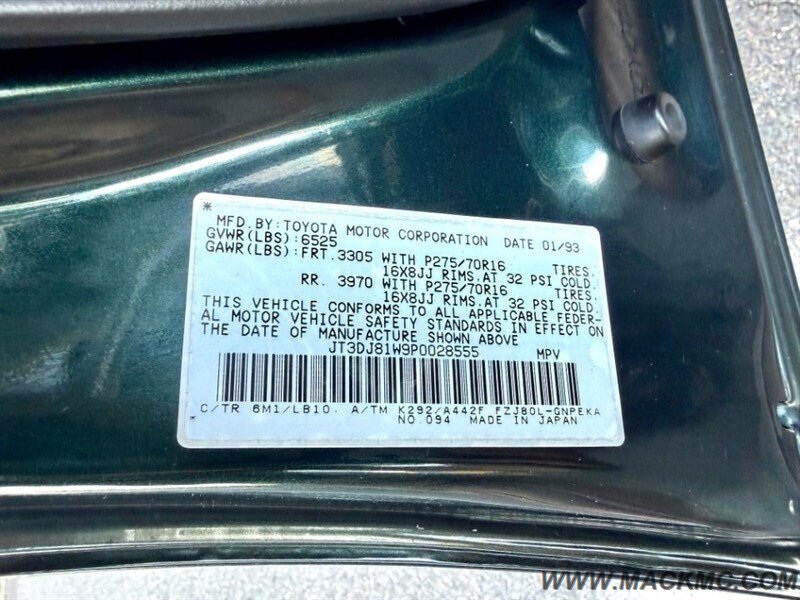 1993 Toyota Land Cruiser Lifted 3Rd Row Leather Back Up Camera - Photo 40 - Hillsboro, OR 97123