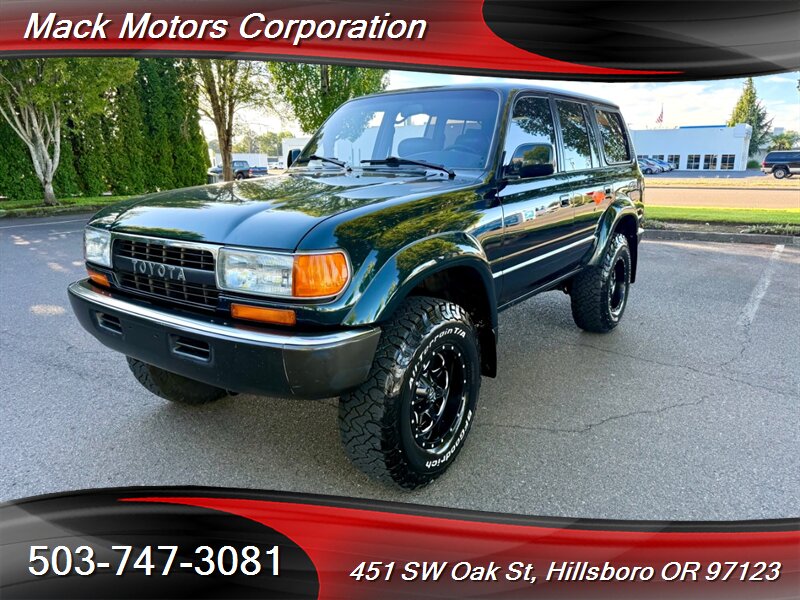 Green 1993 Toyota Land Cruiser SUV / Crossover All-Wheel Drive Automatic