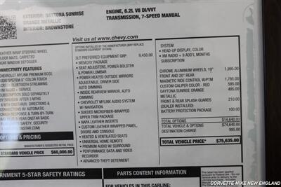 2015 Chevrolet Corvette Stingray Z51 - Photo 53 - Carver, MA 02330