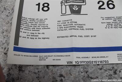 2001 Chevrolet Corvette   - Photo 65 - Carver, MA 02330