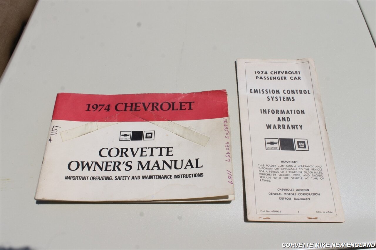 1974 Chevrolet Corvette Convertible - Photo 53 - Carver, MA 02330