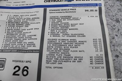 2001 Chevrolet Corvette Commemorative Edition - Photo 32 - Carver, MA 02330