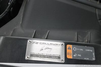 2015 Chevrolet Corvette Stingray Z51 Convertible  Callaway SC 627 - Photo 52 - Carver, MA 02330