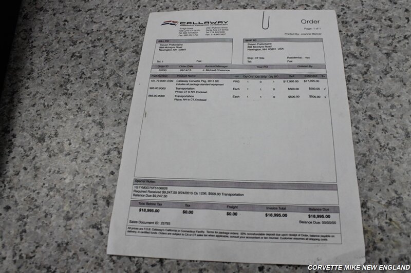 2015 Chevrolet Corvette 121