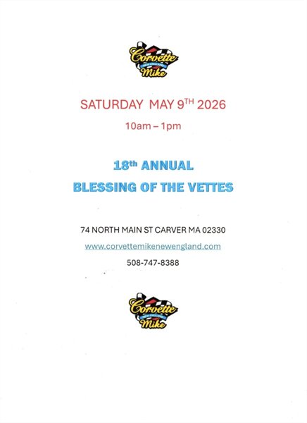 2026 Chevrolet Corvette Blessing 2026   - Photo 1 - Carver, MA 02330